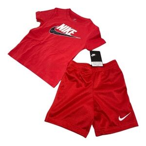 Nike Red Athletic Shorts